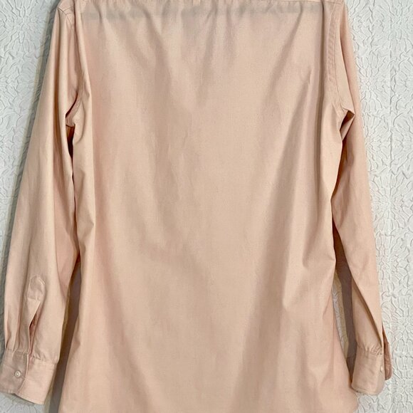 YSL Vintage Pink Oxford Dress Shirt - Picture 5 of 6